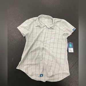 Rabbit Running Short Sleeve button down. Amazing shirt. Wrong size for me.